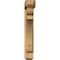 Ekena Millwork Olympic Craftsman Smooth Bracket w/ Offset Brace, Western Red Cedar, 5 1/2"W x 26"D x 34"H BKT0604X26X34OLY04SWR - alternate 2